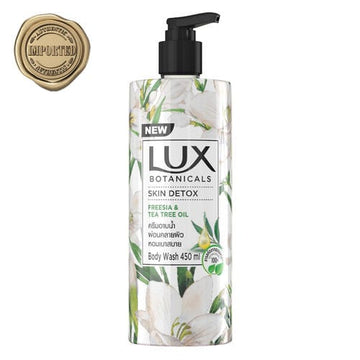 New LUX Botanicals skin detox freesia &tea tree oil 450ml
