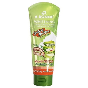 A BONNE Whitening shower cream scrub tamarind& aloe vera 350g