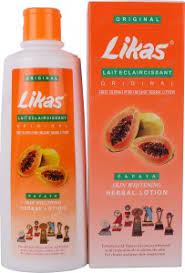 Likas SKIN WHITENING HERBAL LOTION PAPAYA EXTRACT (300 ml)