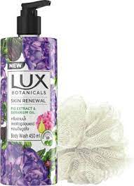 LUX Botanicals Skin Renewal Body Wash Fig Extract And Geranium Oil