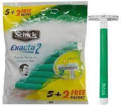 Schick EXACTA 2 FOR SENSITIVE SKIN (Pack of 7)