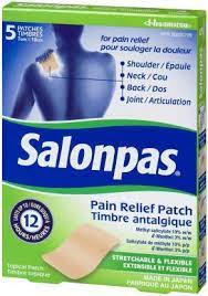 Salonpas PAIN RELIEF PATCH Plaster & Patch (5 x 2 g)