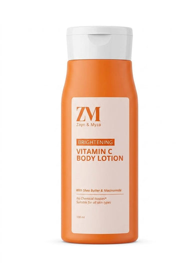 Zayn & myza brightening vitamin C body lotion 100ml| Buy Online | Saffronskins India
