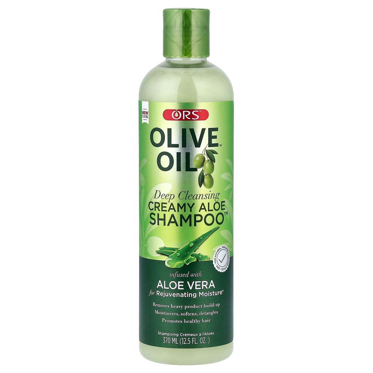 ORS Olive oil deep cleansing creamy aloe shampoo 375ml| Buy Online | Saffronskins India