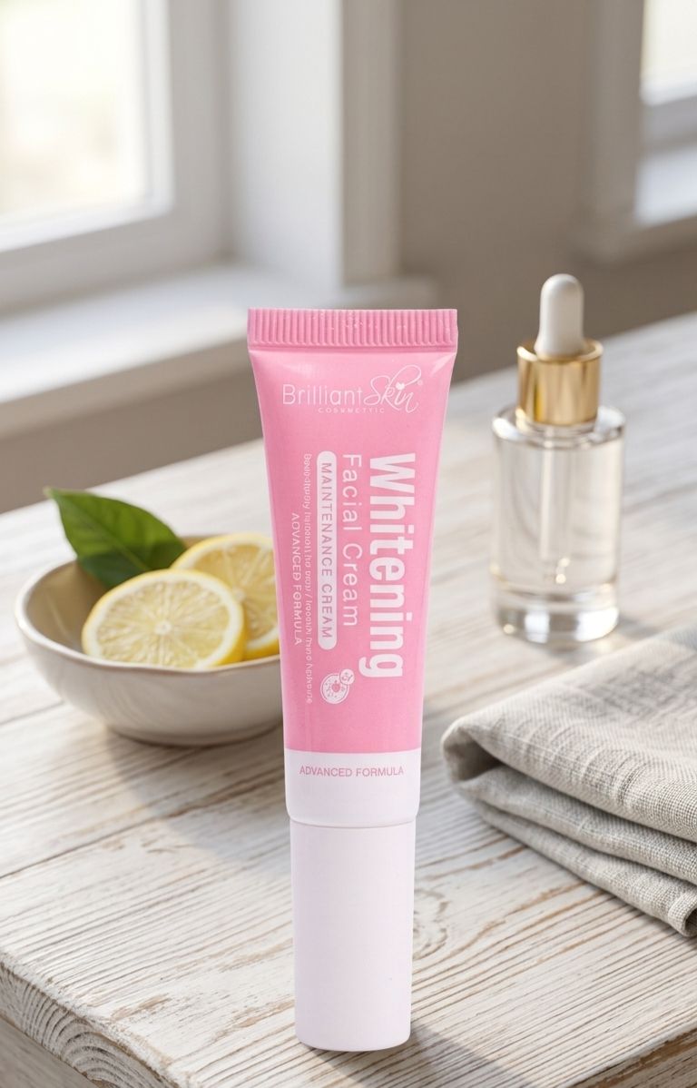 Brilliant skin whitening facial cream 10g| Buy Online | Saffronskins India