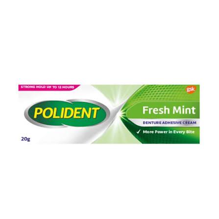 Polident fresh mint adhensive cream 20g | Buy Online | Saffronskins India