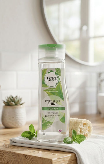Herbal essence white tea & mint essence daily detox shine 200ml| Buy Online | Saffronskins India