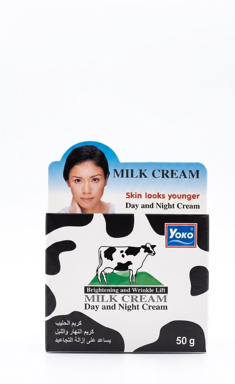 YOKO milk cream day and night cream 50g| Buy Online | Saffronskins India