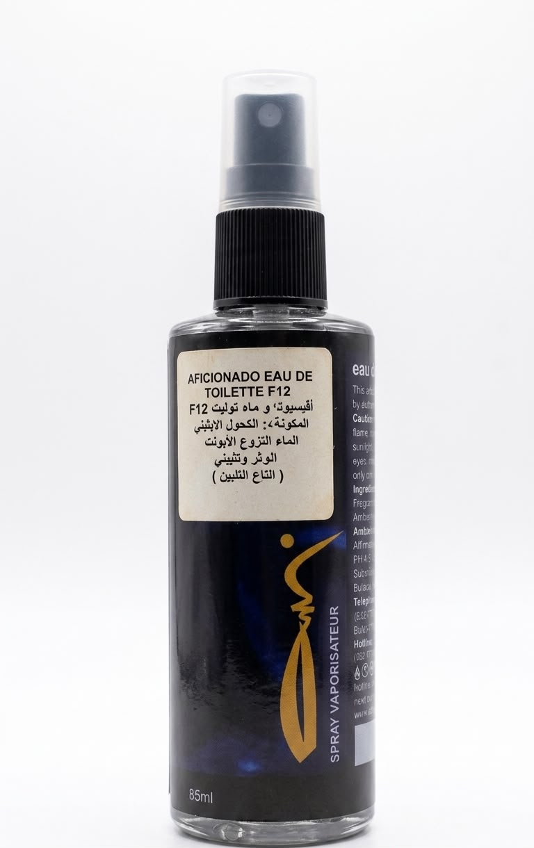AFICIONADO EAU DE TOILETTE F12 100ml| Buy Online | Saffronskins India