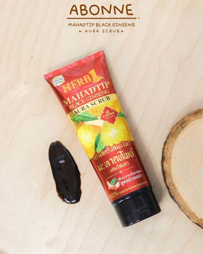 A bonne MAHADTIP black ginseng aura scrub 250g | Buy Online | Saffronskins India