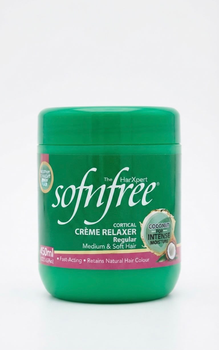 Sofnfree regular medium & soft hair cortical creme relaxer 450ml| Buy Online | Saffronskins India