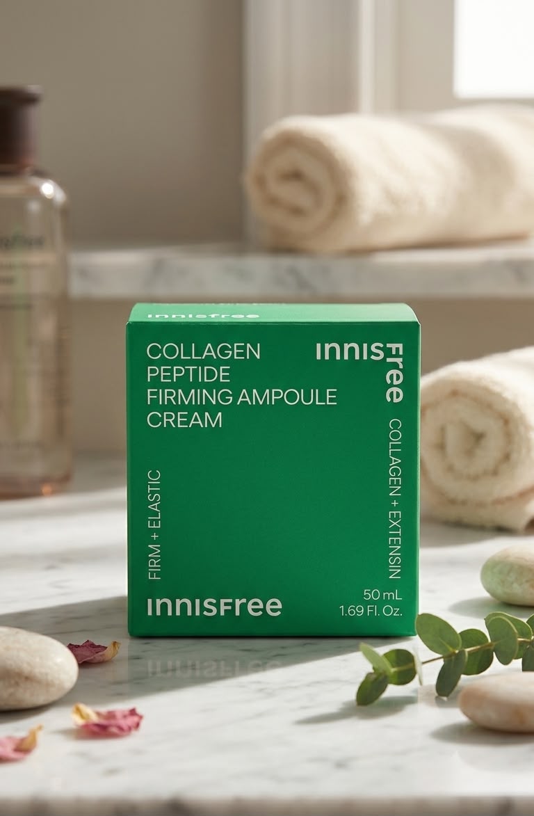 INNISFREE COLLAGEN PEPTIDE FIRMING AMPOULE CREAM 50ML| Buy Online | Saffronskins India