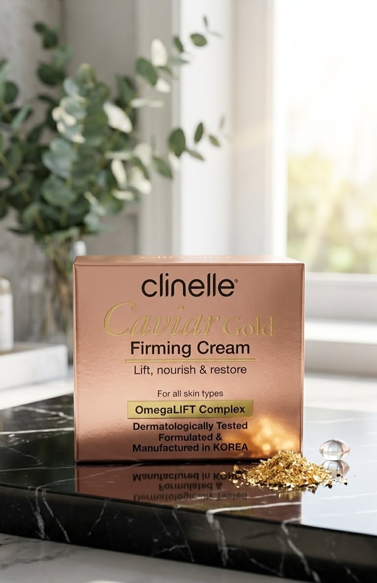 Clinelle caviar gold firming cream lift,nourish,restore| Buy Online | Saffronskins India