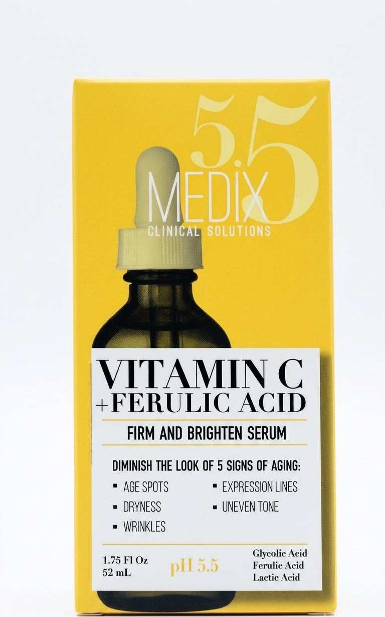5.5 MEDIX vitamin c + ferulic acid 52ml| Buy Online | Saffronskins India