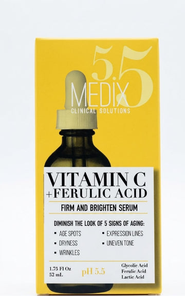 5.5 MEDIX vitamin c + ferulic acid 52ml| Buy Online | Saffronskins India