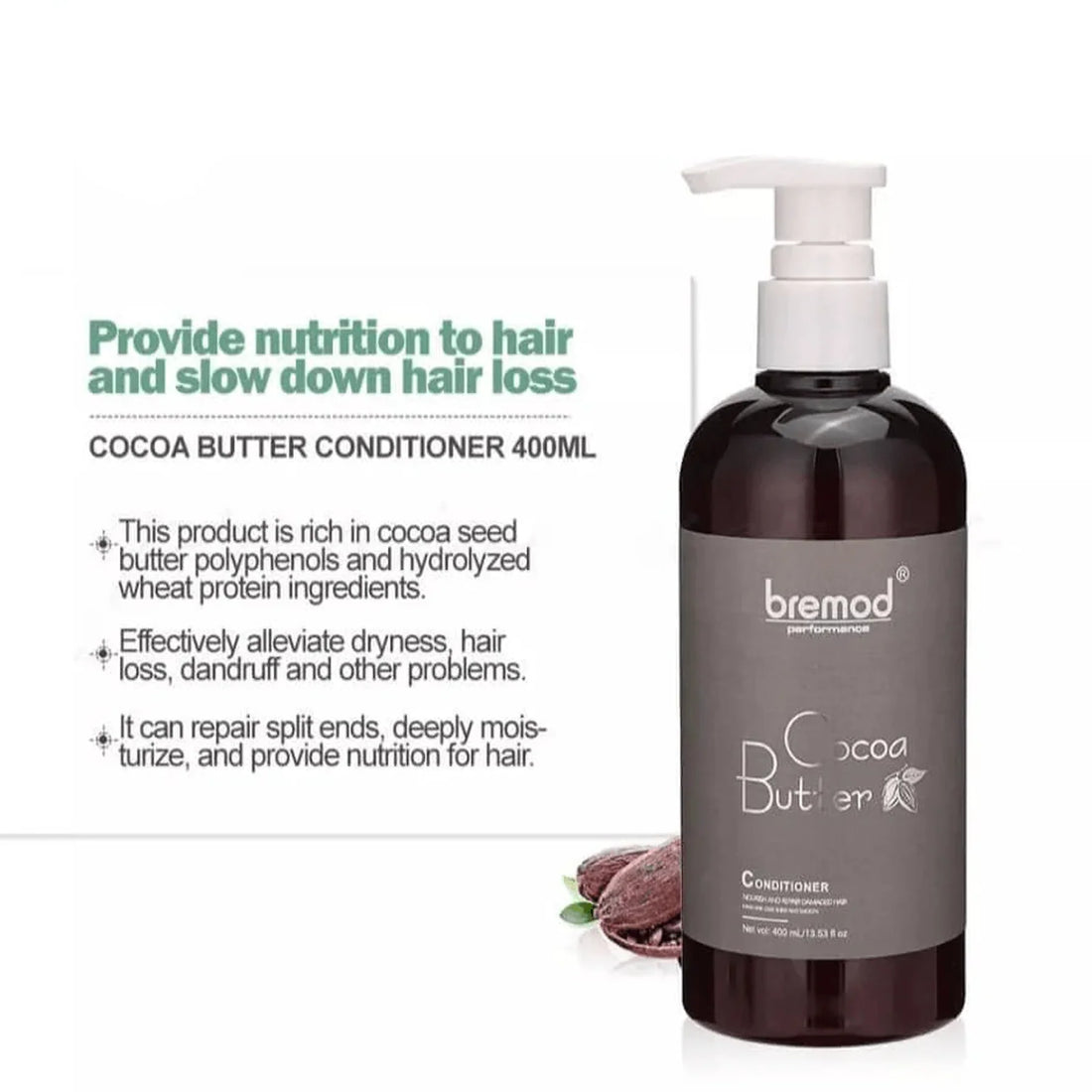Bremod cocoa butter conditioner 400ML| Buy Online | Saffronskins India