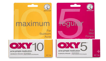 Maximum Regular for stubborn acne OXY 10 , OXY 5 10G| Buy Online | Saffronskins India