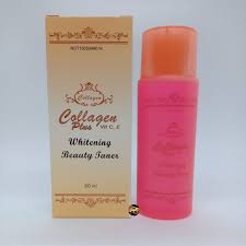 COLLAGEN plus vit C,E whitening beauty taner 60ml | Buy Online | Saffronskins India