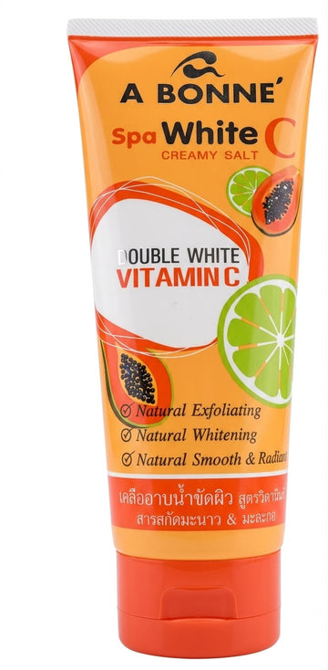 A Bonne spa white creamy salt double white vitamin c| Buy Online | Saffronskins India