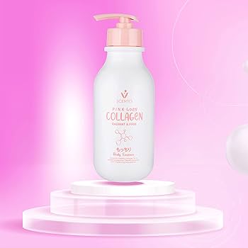 Scentio pink collagen radiant & firm facial foam body essence 350ml | Buy Online | Saffronskins India