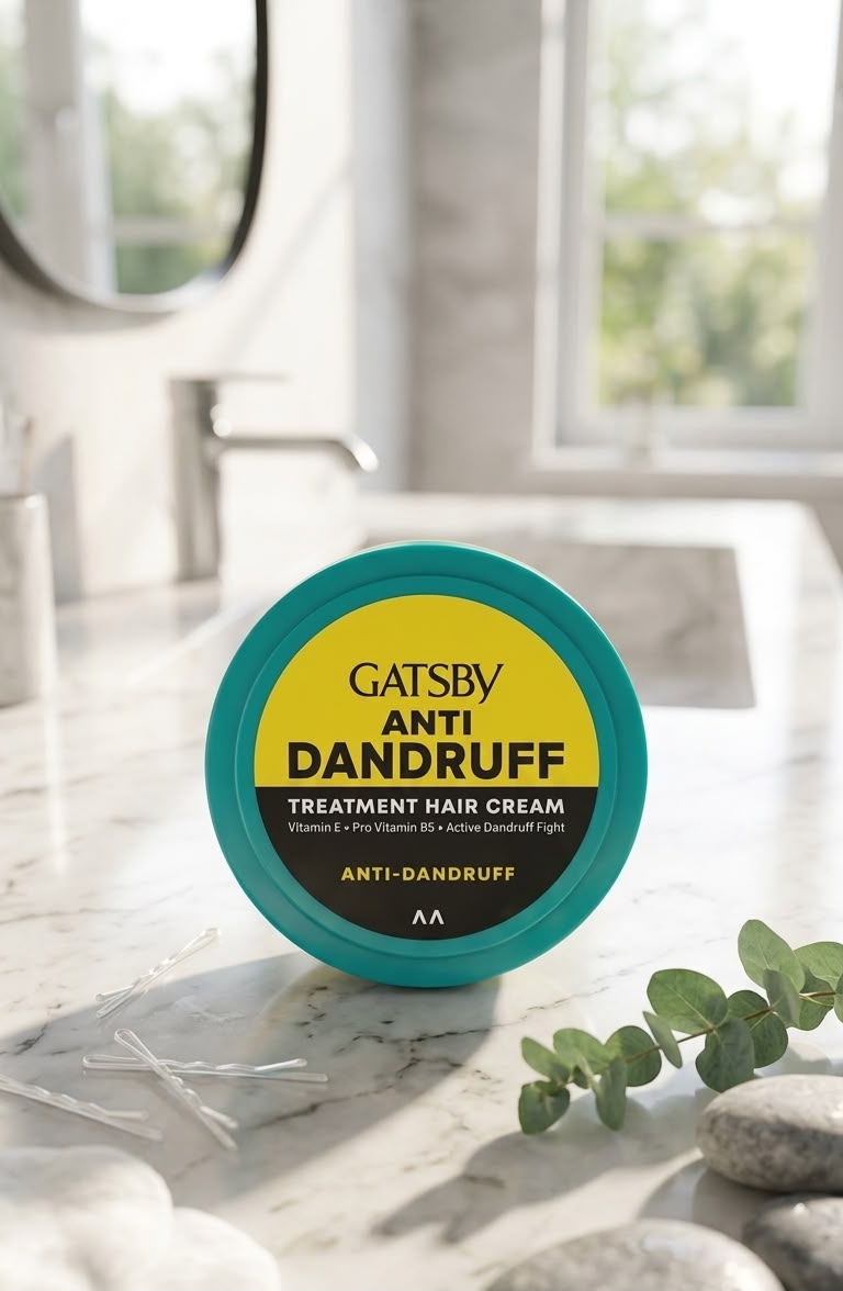 GATSBY ANTI DANDRUFF TREATMENT HAIR CREAM| Buy Online | Saffronskins India