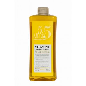 MEDIX 5.5 vitamin c +ferulic acid firm and brighten oil 1000ml  | Buy Online | Saffronskins India