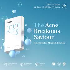 Minus Mini-Kit 3 | 3-Step Anti-Acne Travel Set | Moisturizing Serum & Acne Spot Cream | Buy Online | Saffronskins India