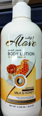 Alove Body Lotion Milk & Honey 500ml | Buy Online | Saffronskins India
