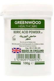 Greenwood healthcare boric acid powder 100g | Buy Online | Saffronskins India