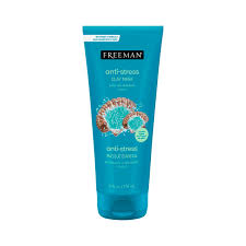 Freeman Anti Stress Clay Mask - Dead Sea Minerals 175 ml | Buy Online | Saffronskins India