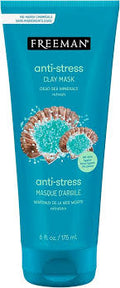 Freeman Anti Stress Clay Mask - Dead Sea Minerals 175 ml | Buy Online | Saffronskins India