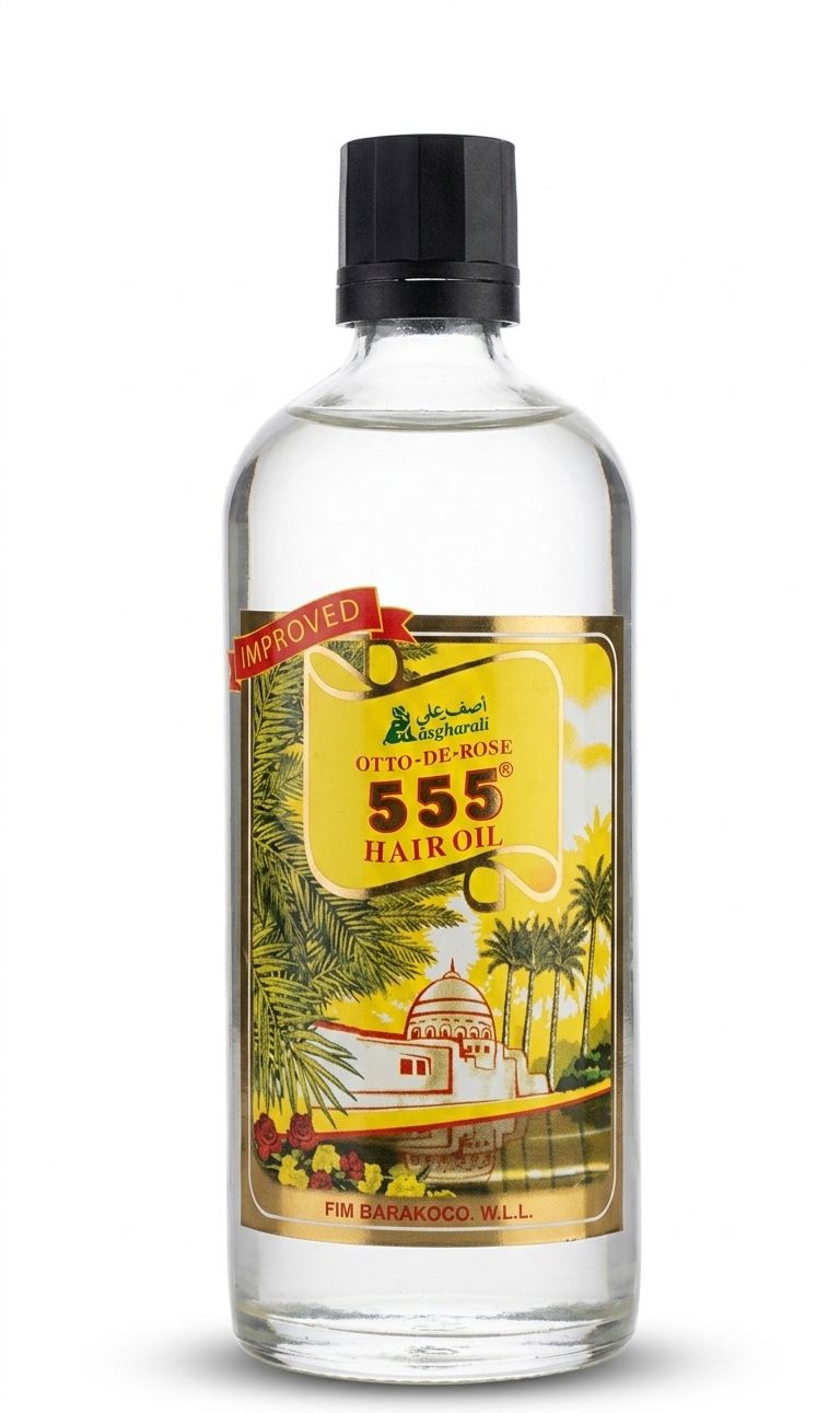 Asgharali OOTO-DE-ROSE 555 hair oil 100ml| Buy Online | Saffronskins India