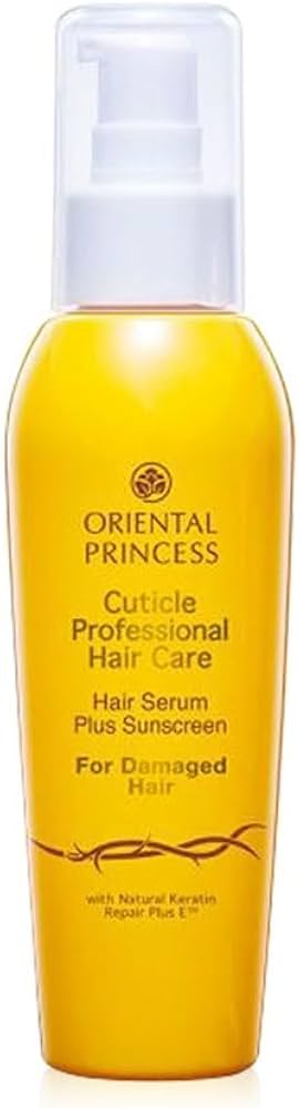 ORIENTAL Princess cuticle professional hair care hair serum + sunscreen 125ml | Buy Online | Saffronskins India