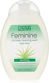 Beauty Formulas Intimate Cleanser AloeVera Wash, 250ml | Buy Online | Saffronskins India