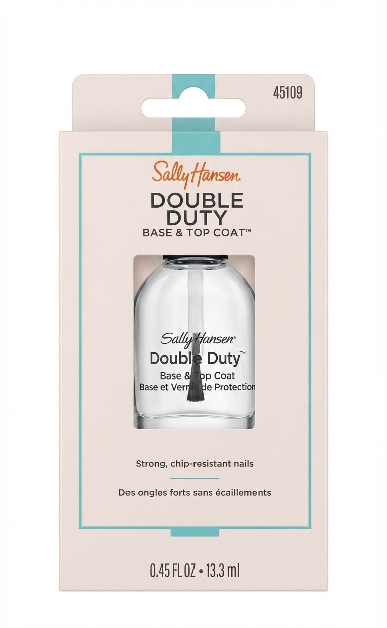 Sally hansen double duty base & top coat 13.3ml| Buy Online | Saffronskins India