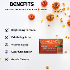 Skin Clear Exfoliant Soap Vitamin C 225 Grs \ 7.9 Oz | Buy Online | Saffronskins India