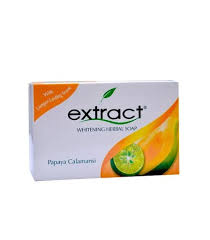 Extract Face and Body Orange Papaya Calamansi Soap, 125g | Buy Online | Saffronskins India