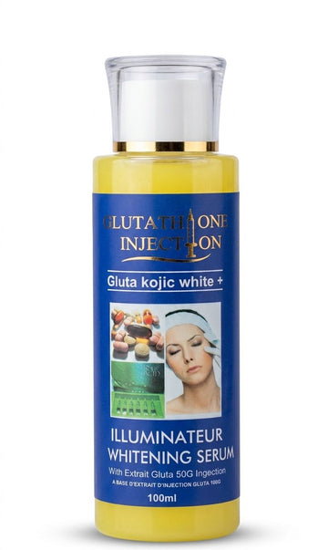 Glutathone injection gluta kojic white illuminateur whitening serum 100ml| Buy Online | Saffronskins India