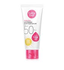 Cathy Doll Aqua Sun Whitening Body Sun Serum SPF 50 PA+++ 138ml | Buy Online | Saffronskins India
