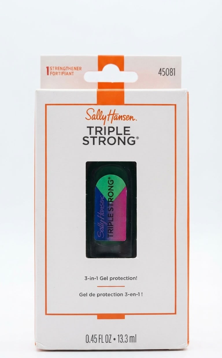 Sally hansen triple strong 3 in 1 gel protection 13.3ml| Buy Online | Saffronskins India