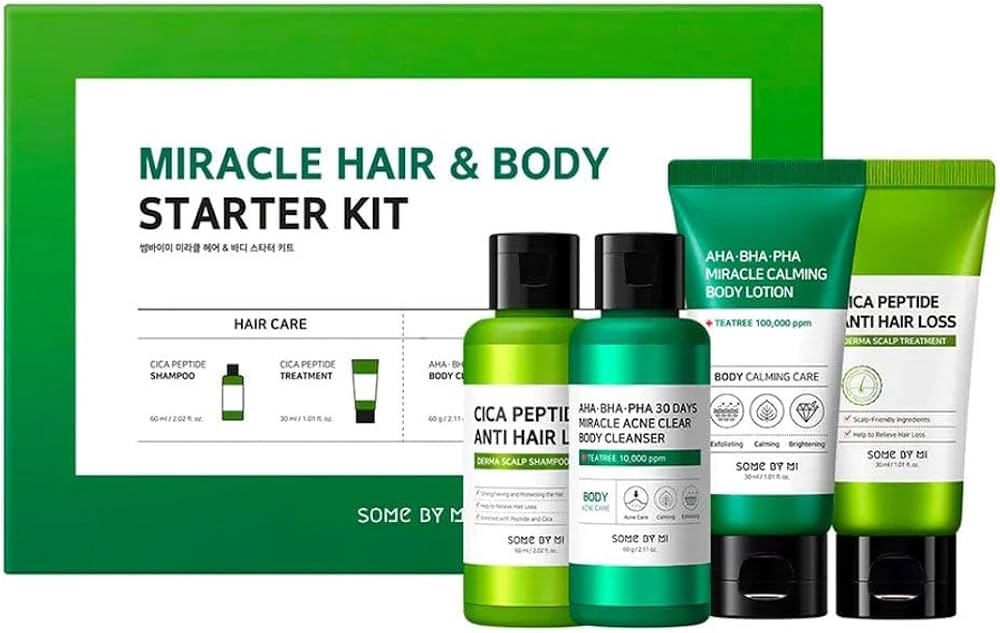 Some by Mi Miracle Hair and Body Starter Kit | Buy Online | Saffronskins India