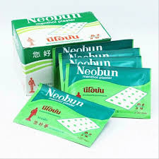 NeoBun Menthol Plaster  | Buy Online | Saffronskins India