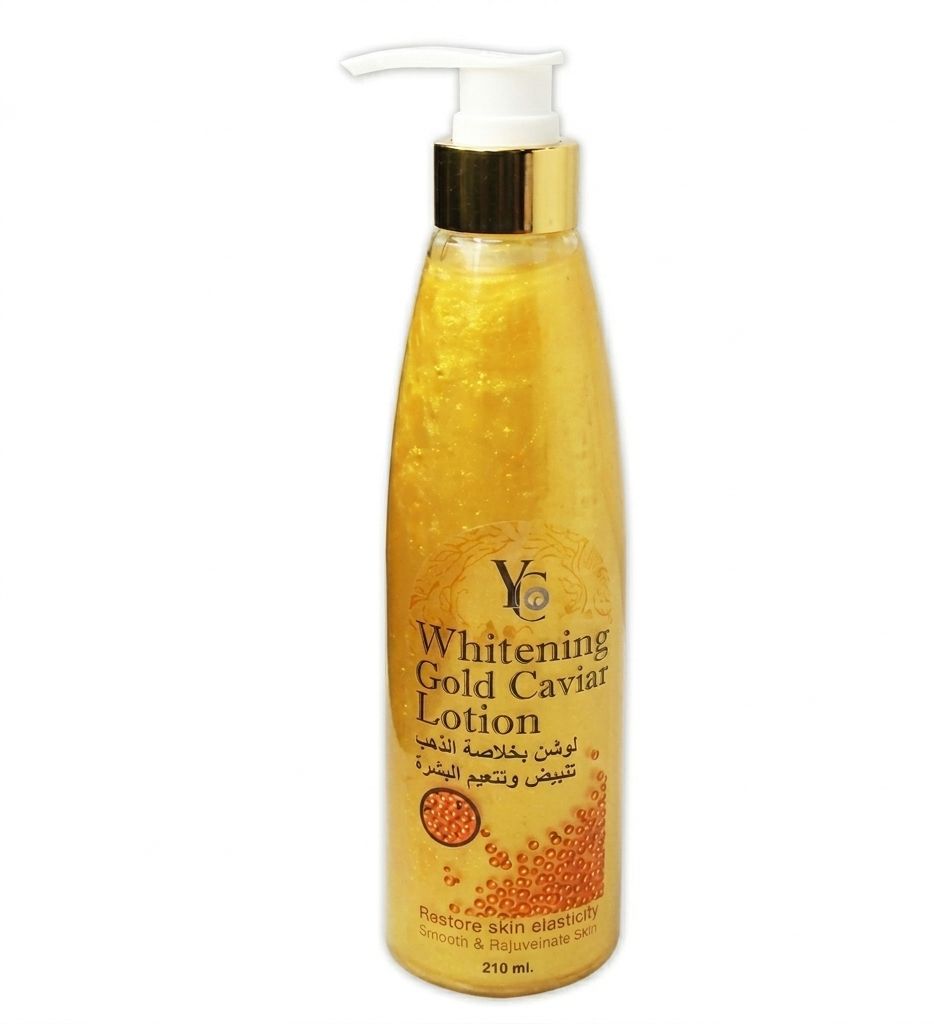 YC whitening gold caviar lotion 210ml | Buy Online | Saffronskins India