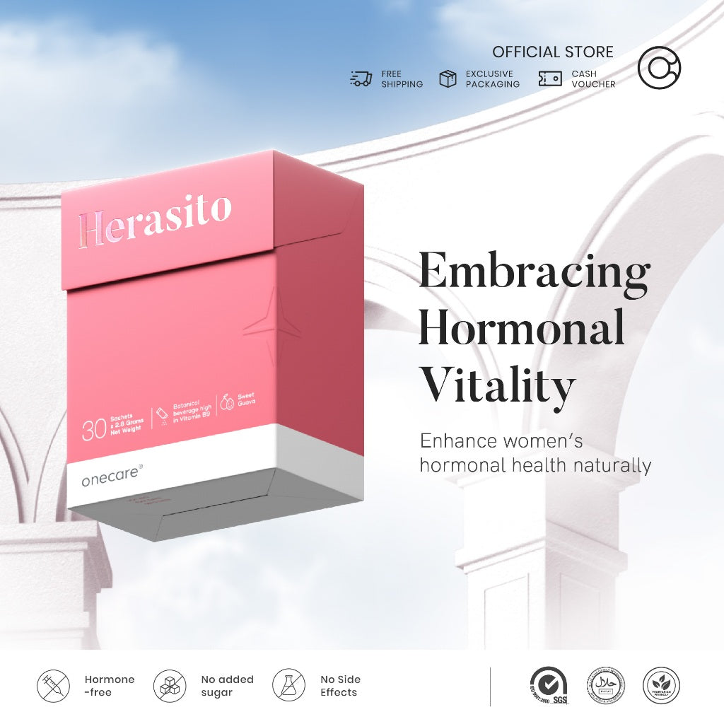 Onecare Herasito | Myo-Inositol D-Chiro Inositol | Hormonal Menstrual Fertility Health | Female Hormone (30 sachets) | Buy Online | Saffronskins India
