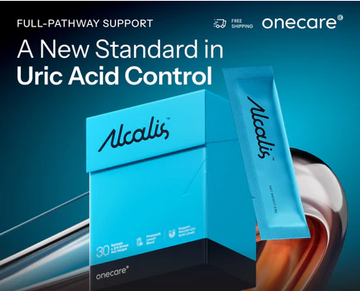 Onecare Alkali | Uric Acid Supplement | Gout Supplement | Preventing Gout Attacks | Uric Acid Supplement (30 sachets) | Buy Online | Saffronskins India