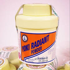 Yoki Radiant Powder Remedy Smelly, Feet Sweaty Feet, acne and rashes 60g- | Buy Online | Saffronskins India