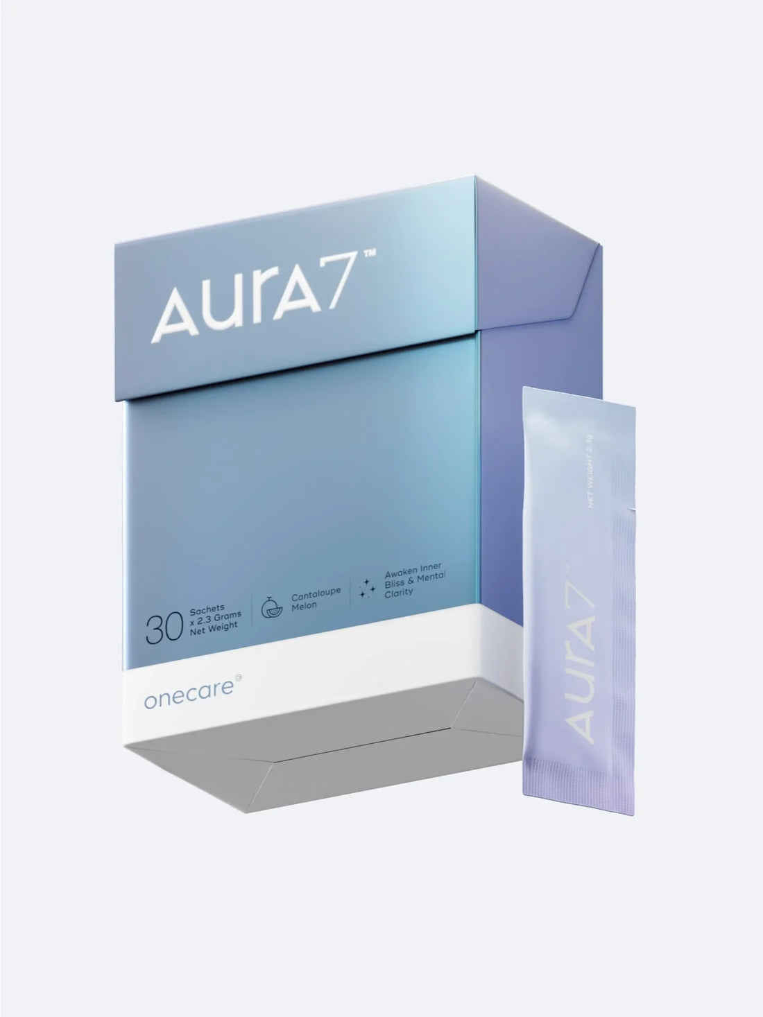 Onecare AURA7 | Mood Balance | Calm Focus | Probiotic PS23 Psychobiotics | Mental Health Supplement | (30 Sachets) | Buy Online | Saffronskins India