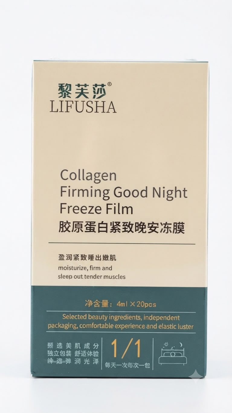 LIFUSHA collagen firming good night freeze film 4ml X 20psc| Buy Online | Saffronskins India
