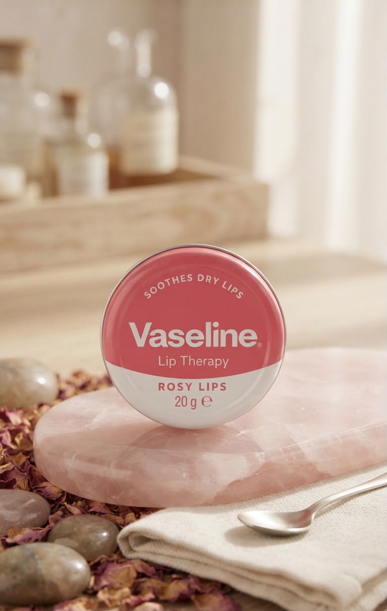 Vaseline lip therapy rosy lips 20g e soothes dry lips| Buy Online | Saffronskins India