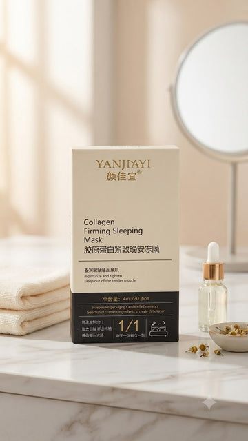 YANJIAYI collagen firming sleeping mask 4ml X 20psc| Buy Online | Saffronskins India